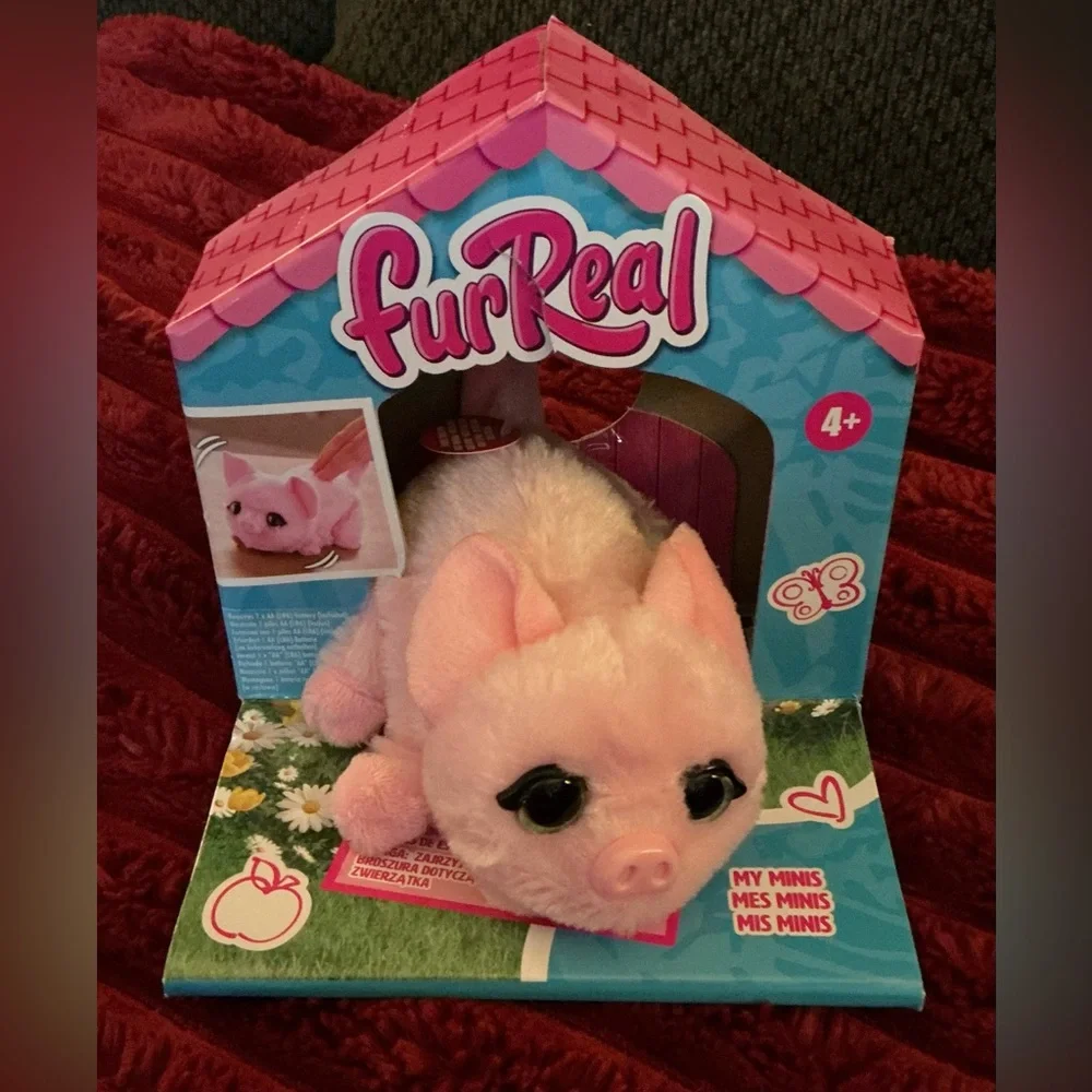 Hasbro FurReal Pink Plush Piglet Play Pet